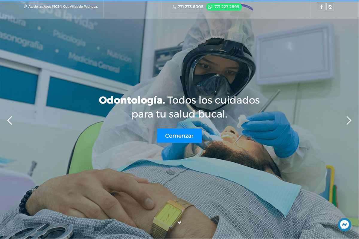 Diseño web CEMYD Pachuca